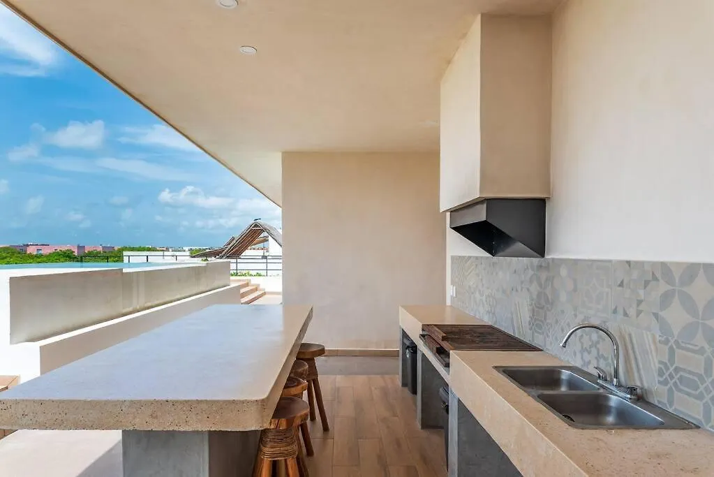 Amazing Rooftop 2Br 2Bathroom تولوم شقة